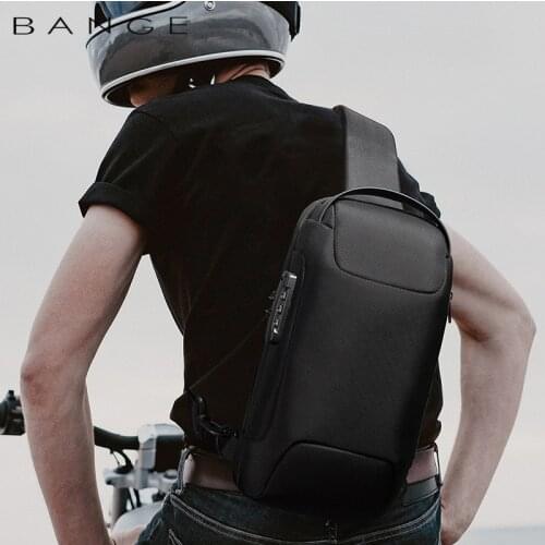 Xiaomi Mens chest bag leisure digital shoulder bag business waterproof crossbody bag Scratch resistant
