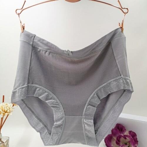 2020 New Intimates womens briefs sexy lingeries Lace Plus Size 6XL Modal Comfortable Breathable underwear women panties