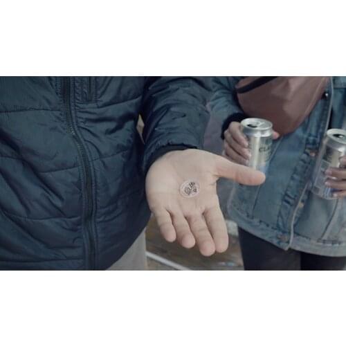 Omni Coin US version by SansMinds Creative Lab Signed Coin Gimmick Bill Magic Tricks Illusions Close up Street Magician Toys Fun