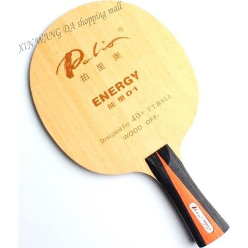 Original Palio energy 01 table tennis blade special for 40+ new material table tennis racket game loop and fast attack 3ply wood
