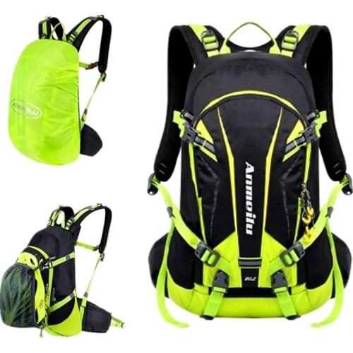 Cycling Backpack Rucksack MTB Bike Bag Rain Cover 20L Waterproof Outdoors Sport Camping Hiking Riding Hydration Bicycle Backpack