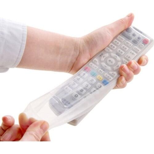 1Pcs Silicone Video TV Air Condition Remote Controler Protective Cases Cover Waterproof Dust Protector Pouch Storage Bags &3001