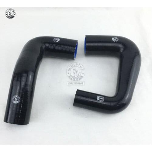 Silicone Radiator Coolant Heater Hose FOR SMART FORTWO & ROADSTER (2Pcs) Red/Blue/Black