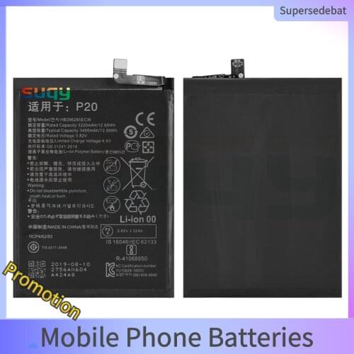 Аккумуляторы для телефонов Huawei P20 lite SUPERSEDEBAT China At AliExpress