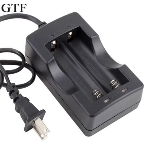 GTF 18650 battery charger with twin-slot flashlight lithium battery charging seat Battery charger