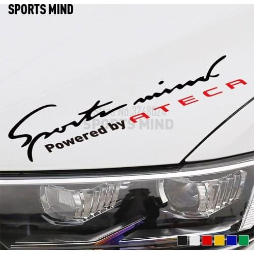 10 Pieces Sports Mind Car Styling Automobiles Reflective Vinyl Car Sticker Decal For SEAT ATECA FR All Car Exterior Accessories