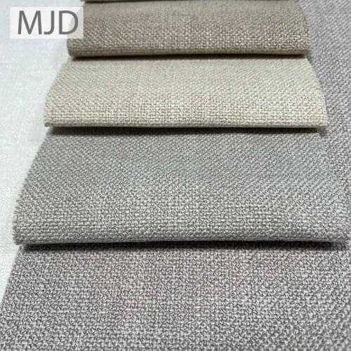 100% Polyester Woven Faux Linen Texture Fabric Versatile Upholstery Fit Into Traditional Transitional Or Contemporary Setting
