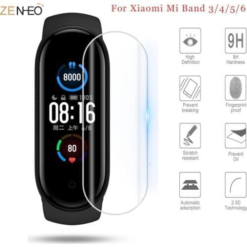 2/3PCS TPU HD Soft Screen Protectors for Xiaomi Mi Band 6 5 4 3 Protective Film Smart Watch Wristband for mi band 6 Accessories