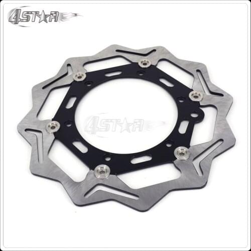 270MM Black Front Floating Brake Disc Rotor Adaptor For KTM SX125 SX150 SX200 SX250 SX300 SX400 SX500 SXC XC GS MX MXC Supermoto