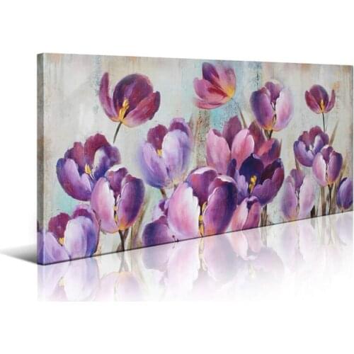 Diamond Embroidery Flowers 5D Diy Diamond Painting tulip Full square Round Drill Rhinestone Mosaic DIY Handmade Wall Arts FG1102