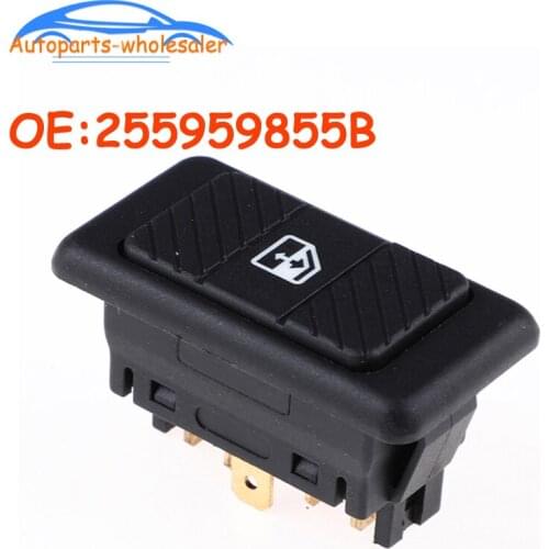 Car Accessories 255959855B 1196702570 Fit For Volkswagen Single Electric Window Control Switch LT28 - LT35 - LT46