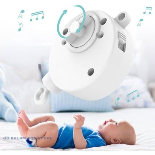 Baby Rattle Toys 0-12 Months 360 Rotary Mobile On The Bed Newborn Music Box Bed Bell Hanging Toys Holder Bracket Girl Baby Toys