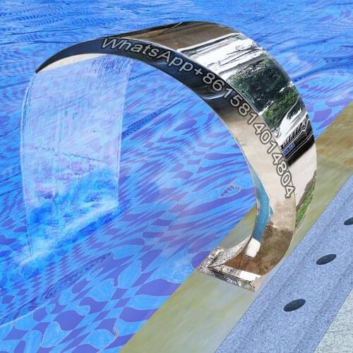 Arc hook water curtain,swimming pool equipment,SPA fountain,304 stainless steel nozzle,spa equipment massage can be customized