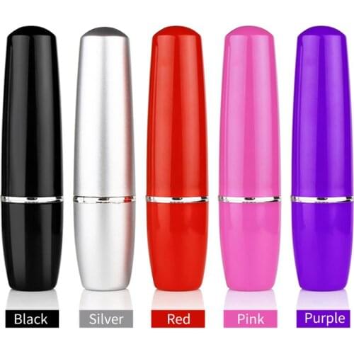 Lipstick Dildo Mini Electric Bullet Vibrator Vaginal Massager G Spot Clitoris Stimulator Erotic Masturbator Sex Toys for Woman