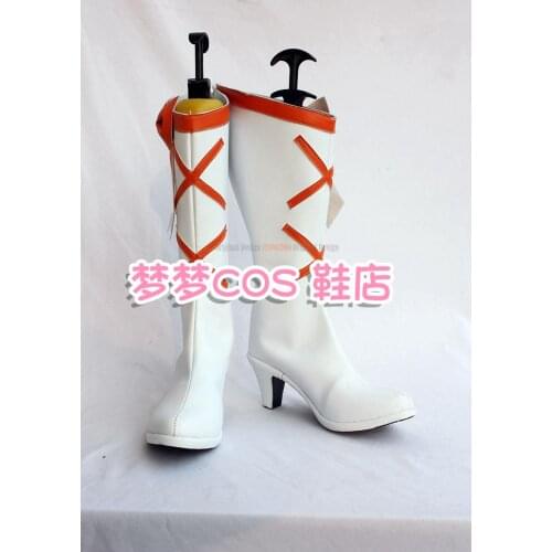 HappinessCharge PreCure!/Pretty Cure! Cure Sunshine Anime Characters Shoe Cosplay Shoes Boots Party Costume Prop