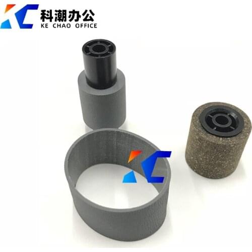 KECHAO 1set/3pcs ADF paper pick up roller Compatible for Ricoh MP1075 1060 2075 9001 9002 copier parts