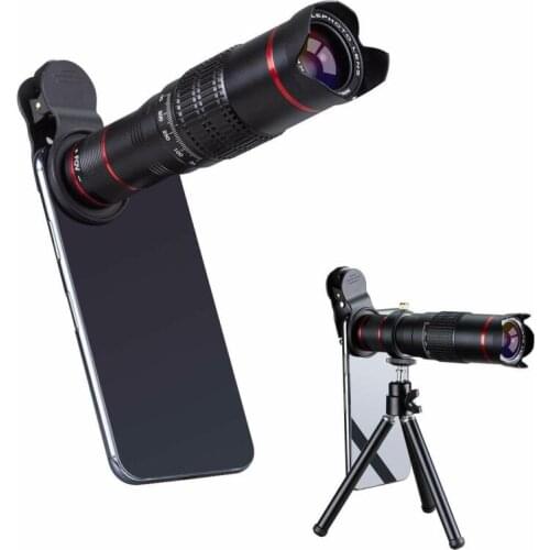 Camera Lens Kit Mobile Phone Telephoto Lens Double Regulation Phone 22X/36X/16-35X Mobile Telephoto Lens With Tripod Clip 3E17