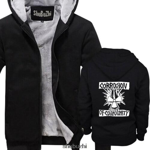 CORROSION OF CONFORMITY EYE FOR AN EYE SKULL CROSSOVER C.O.C. NEW BLACK men warm coat male jacket sbz3334