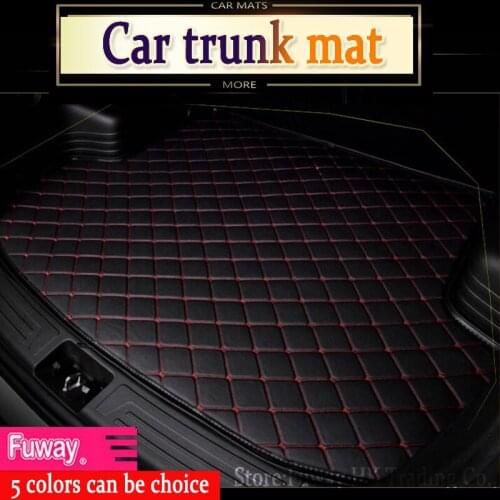 Car trunk mat for BMW 3/4/5/7 Series GT M3 X1 X3 X4 X5 X6 Z4 3D Jaguar XF XJL car-styling all weather tray carpet cargo liner