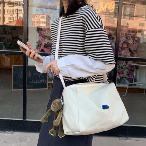 Moon Large Capacity Messenger Versatile Korean Bag Women Cell Phone Bags Simple Crossbody Bags Casual Ladies Flap Shoulder Bag