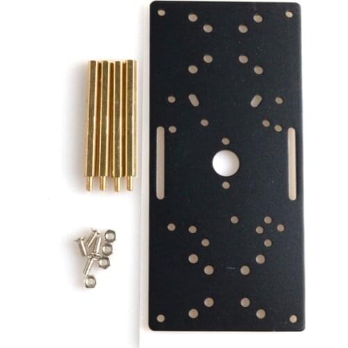 Metal Frame Aluminum Alloy Plate for 2wd Two Rounds of Self-balancing Stepper Motor Car Compatible with Arduino Nodemcu