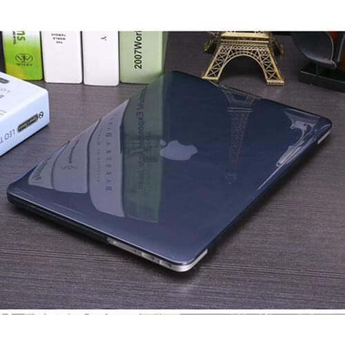 Crystal Clear Laptop Hard Cover Case For 2018 New Apple MacBook Air13 Inch Model: A1932, Touch ID