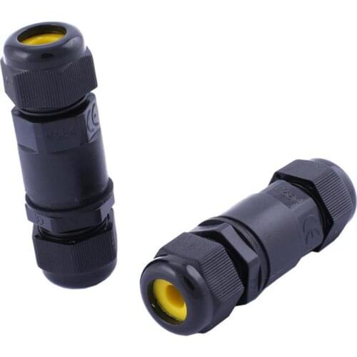 IP68 Waterproof Wire Connector Cable Range 5-9 mm Wire to Wire Stable Electrical Outdoor Lighting Connectors