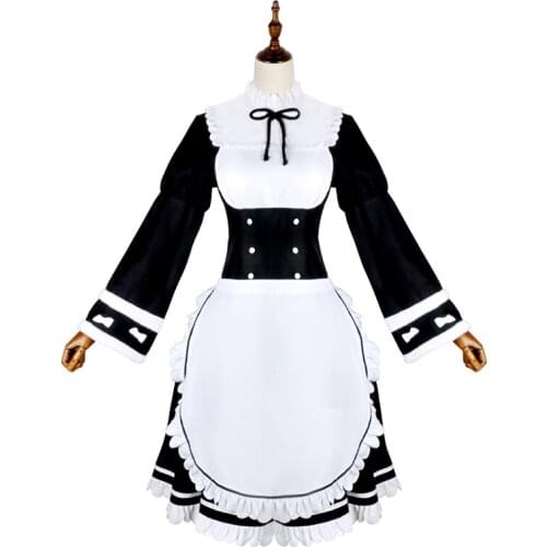 Anime Re:Life in a different World from Zero Rem Cosplay Costume Memory Snow Rem Cosplay Dress Halloween Costumes For Women