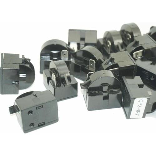 10 pcs Universal Refrigerator Freezer PTC Compressor Start Relay QP2 4R7 - 1 Pin