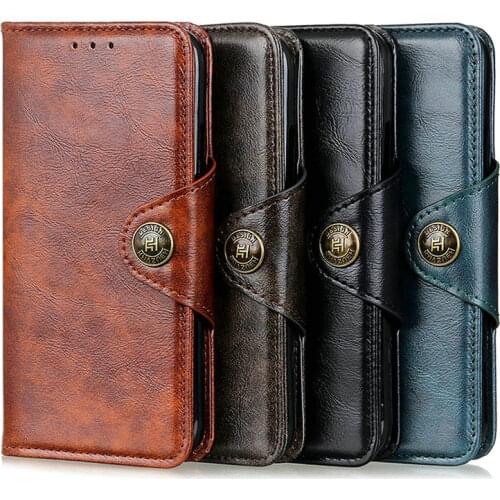 Leather Classic Wallet Magnet Buckle Etui for Samsung A50 Case Samsung Galaxy A70 A80 A90 5G A10 A20E A40 A 50 70 S Flip Cover