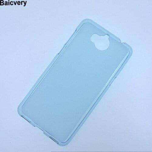 Phone Back Phone Case for Huawei Y5 2017 Soft TPU 5.0" for Huawei Y5 2017 Protective Silicon Cover for Huawei Y6 2017 Case