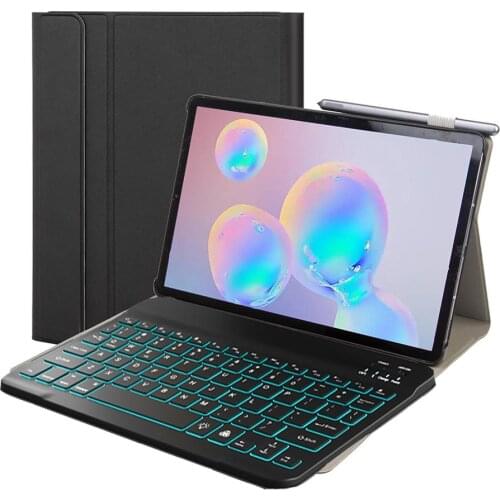 For Samsung Galaxy Tab A7 10.4" 2020 Backlit Case with Keyboard Touchpad Tablet Keyboard Cover for Samsung Tab A7 T500 T505 T507