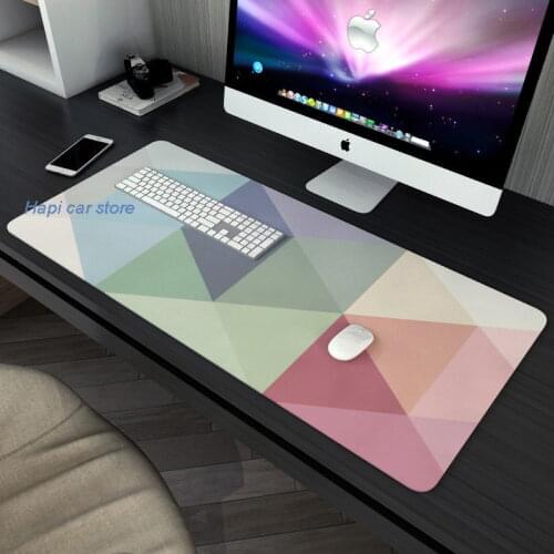 Gamer Keyboard Pad Cool Large Gaming Mouse Pad 80x30cm Colorful Computer XL Non-slip Office Laptop Mouse Mat Notebook Desk Mats