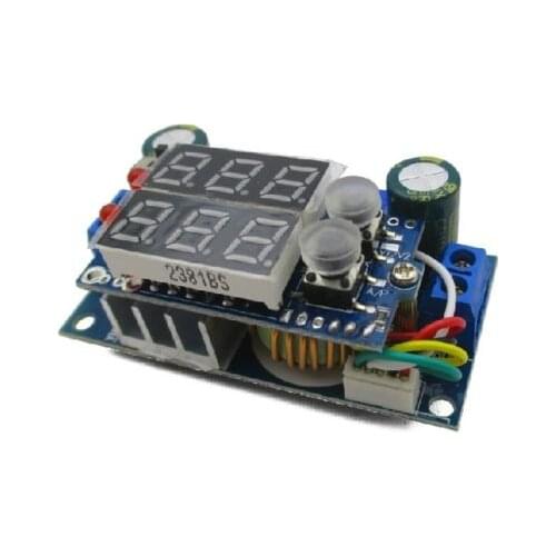 MPPT Solar Panel Controller 5A DC-DC Step-down CC/CV Charging Module LED Display