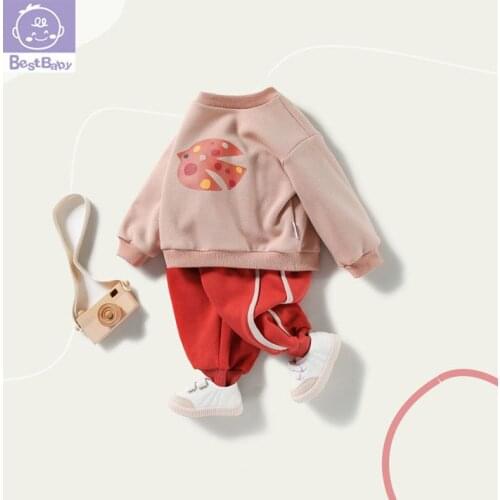 Best BabyAutumn And Winter 2020 Autumn Toddler Girls Clothes T-Shirt +Pant 2pcs Suit Kids Set Casual Tracksuit For Girls Sets