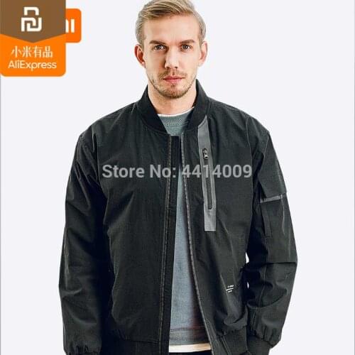 Youpin youpin trendy fashion casual jacket light and thin multi-pocket slim jacket autumn mens jacket