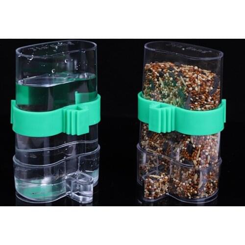Can Store Water Birds Feeders Automatic Water Food Trap Supplies Bird Cage Accessories Bird Drinking Fountain Parrot Utensils