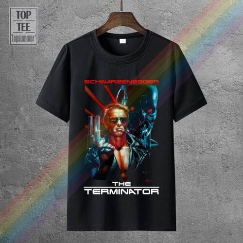 New Terminator Movie Poster Offically Licensed Adult Ringer T Shirt Size S To 4Xl