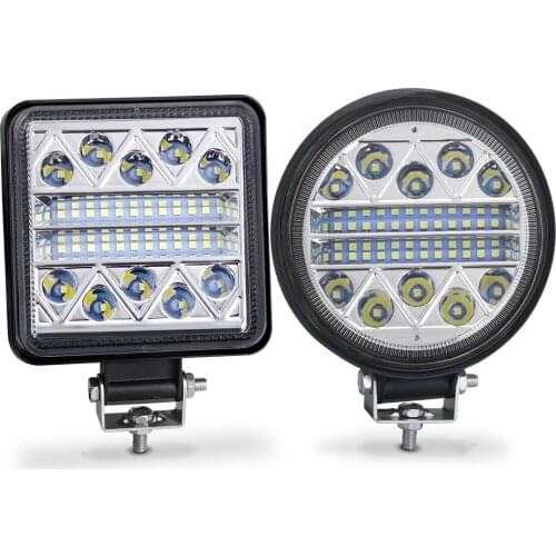 New Led light bar 48w Led bar 36barra Strobe Flashing Spotlight Offroad LED work light 12V 24V For Car Truck 4X4 4WD Car SUV ATV