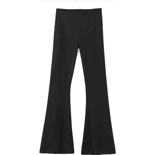 OUROPEAN ZTATION Women's Flared Trousers