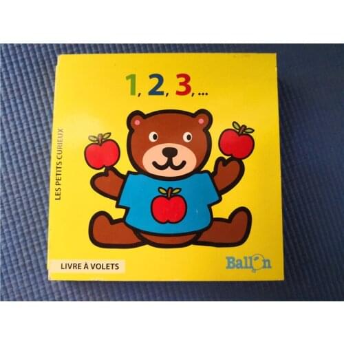 Parent Child Kids French Book Knowledge Early Education Enlightenment Lovely Cute Picture Cardboard Reading Libros Book Age 0-3