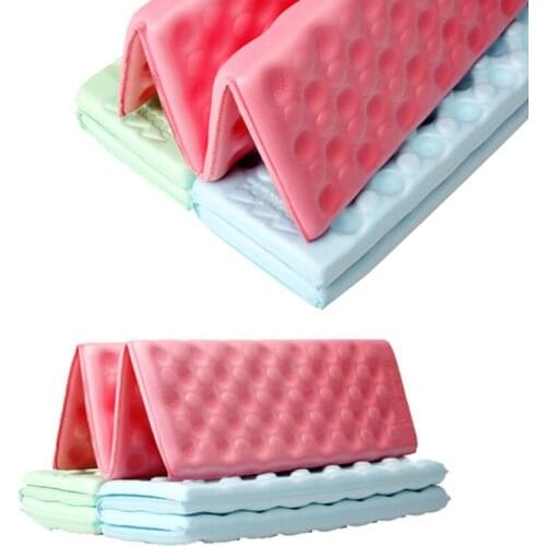 Portable Folding Chair Cushion Foam Waterproof Foldable Garden Park Seat Pad OW