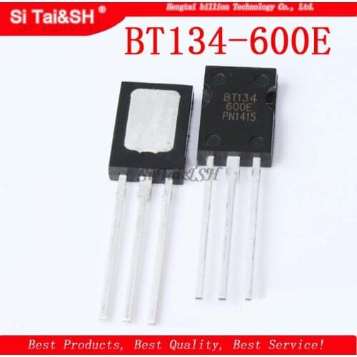 10pcs BT134-600E BT134 BT134-600 600V 4A Triacs RAIL TRIAC SOT-82 new original