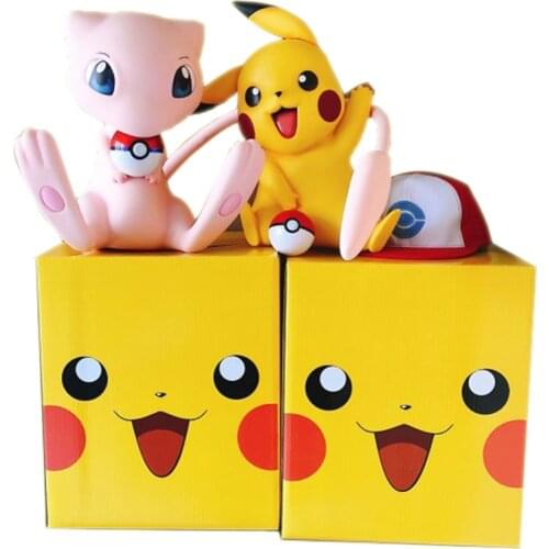 2020 Hot toys of Tiktok Pokemon 40cm Pikachus toy figure 1:1 model 1/1 doll toys of kids gift of grilfriend gift of baby