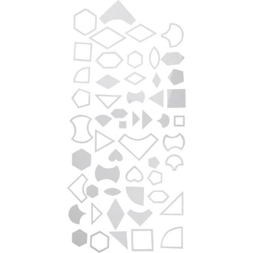 27 Set Stencils Transparent Sewing Accessories Portable Home Ruler DIY Tool Patchwork Templates Quilting Multifunction