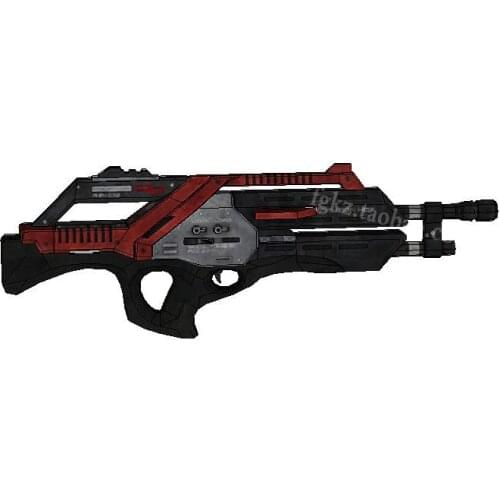 3D Paper Model Firearms Mass Effect M76 Rifle 1:1 DIY Simulation of A Substantial Proportion of Dead In The Fan