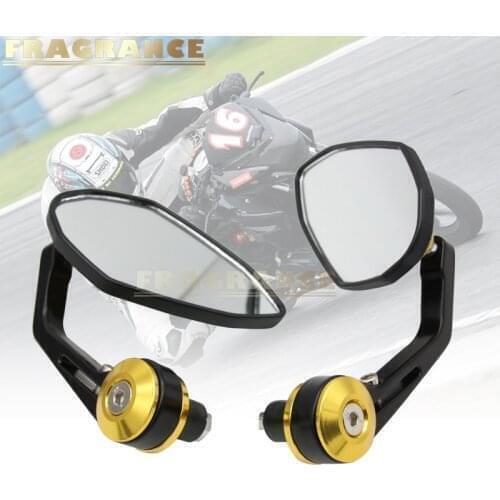 For Honda DR-Z Hornet NC 700X NC700S NC750 Universal Pair 7/8" 22mm Aluminum Motorcycle Handlebar Bar Side End Rear View Mirrors