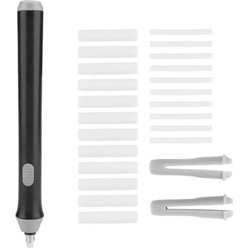 Electric Eraser Battery-Powered Automatic Eraser Kit with 22 Erasers for Painting Sketching and Art Pencils