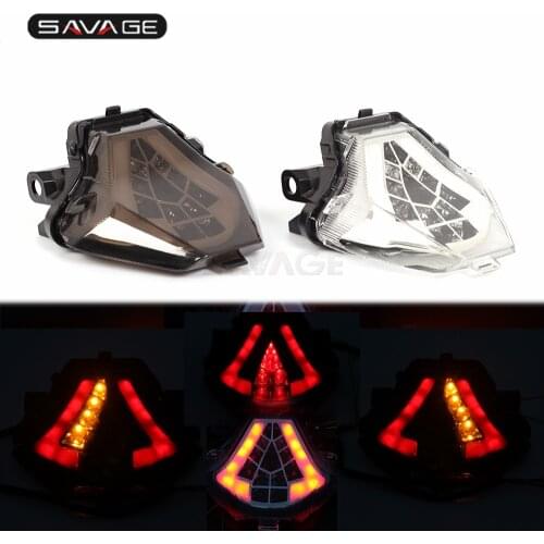 Rear Lamp For YAMAHA MT07 2014 FZ07 YZF R25 R3 MT25 MT03 MT 07 03 25 Brake Light Integrated LED Tail Light Turn Signals Blinker