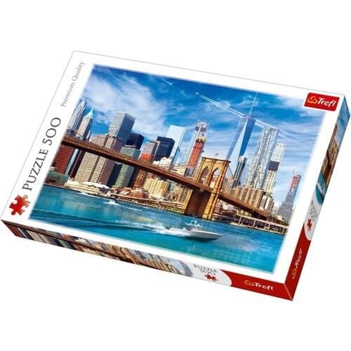 Trefl Puzzle View Of New York 500 Piece Jigsaw Puzzle